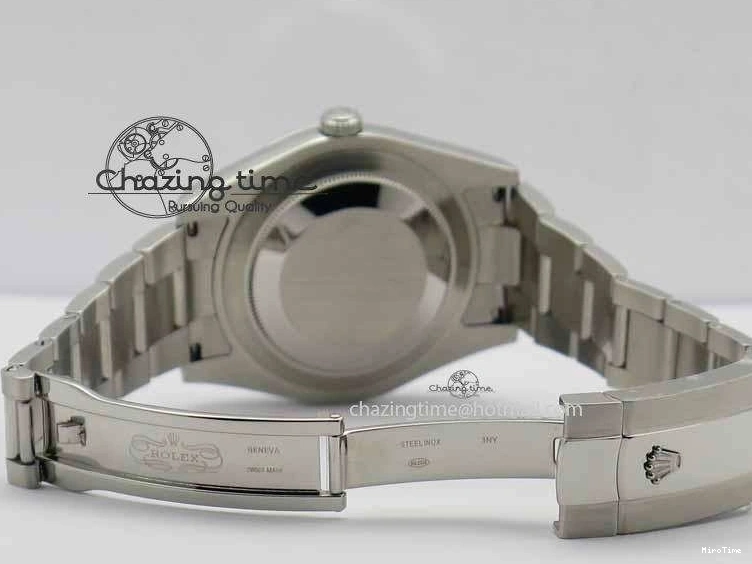 MiroTime 1221 DateJust II 41mm SS BP Maker Best Edition Brown Dial On SS Bracelet SA Modern 3734